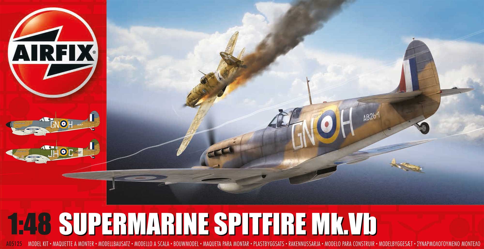 Airfix Spitfire Mk.Vb Cover