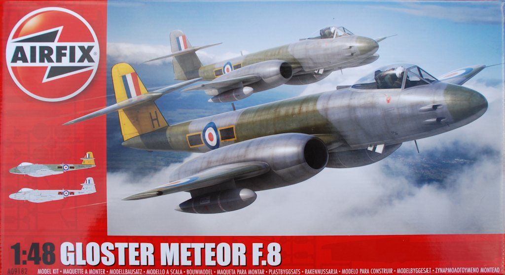 Airfix 1-48 Gloster Meteor F8